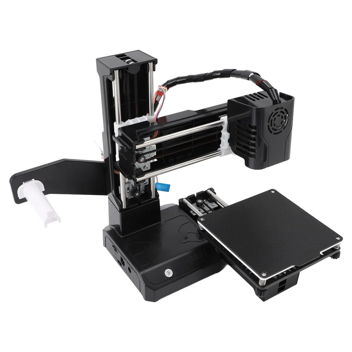 Imprimante 3D Cliquez sur Mini Machine d'impression de Bureau pour Les Enfants 100x100x100mm Taille d'impression Plateforme Amovible OneKey Printing, Léger, Portable et (Prise UE)