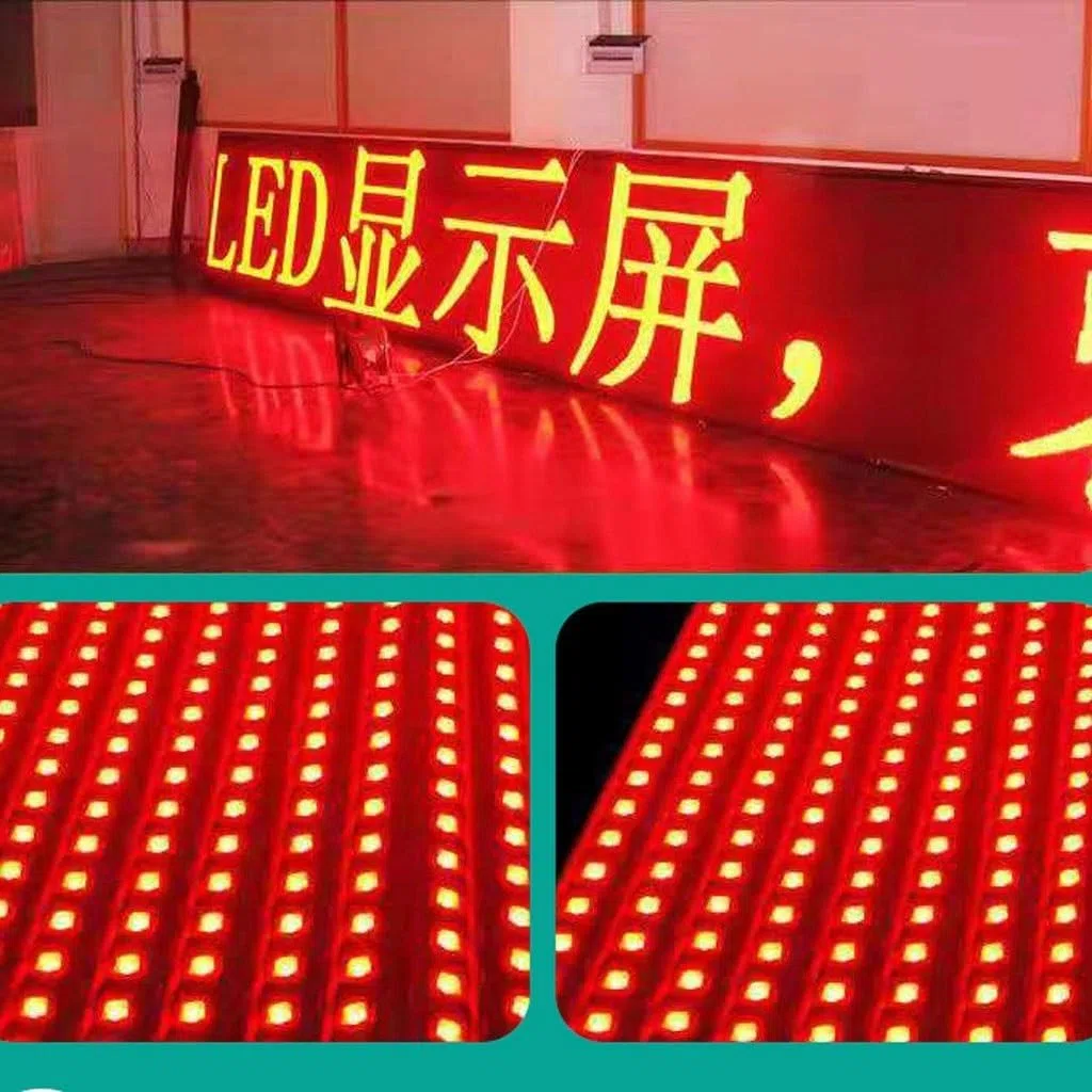 JSY Affichage Panneau d'intérieur défilant avec panneau d'affichage numérique LED programmable haute résolution P10 LED programmable (Size : 169 * 57cm)