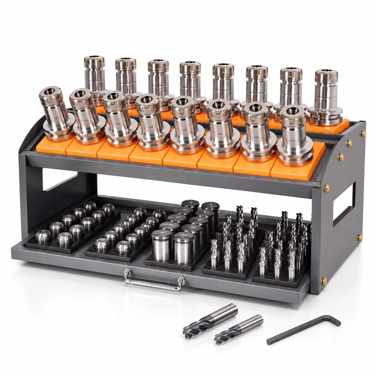 Organisateurs de support de stockage d'outils CNC, ajustement BT40
