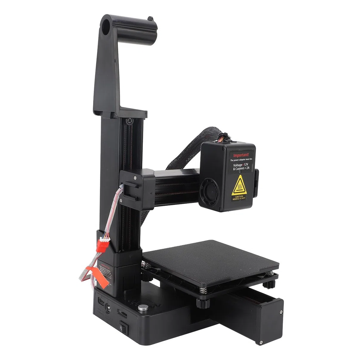 Kavolet Imprimante 3D à Multiplexage par Répartition de Fréquence, Machine d'impression 3D Compacte à Chauffage Rapide de Haute Précision pour L'éducation, Conçue pour Les (Prise UE)
