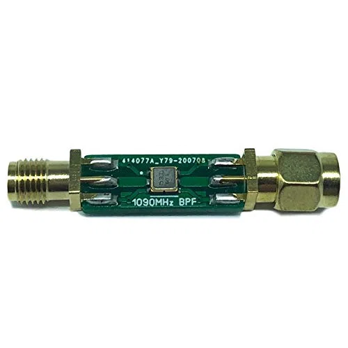 Joselin Mini Filtre Passe-Bande Saw BPF 1090MHz pour RéCepteurs SDR BaséS sur RTL