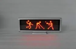 Gowe 2 pcs/lot, affichage Miniled Rechargable, DOT Matrix, intérieur, couleur rouge, LED Digitabl Board, programmable, Desk Sign, étiquette de prix