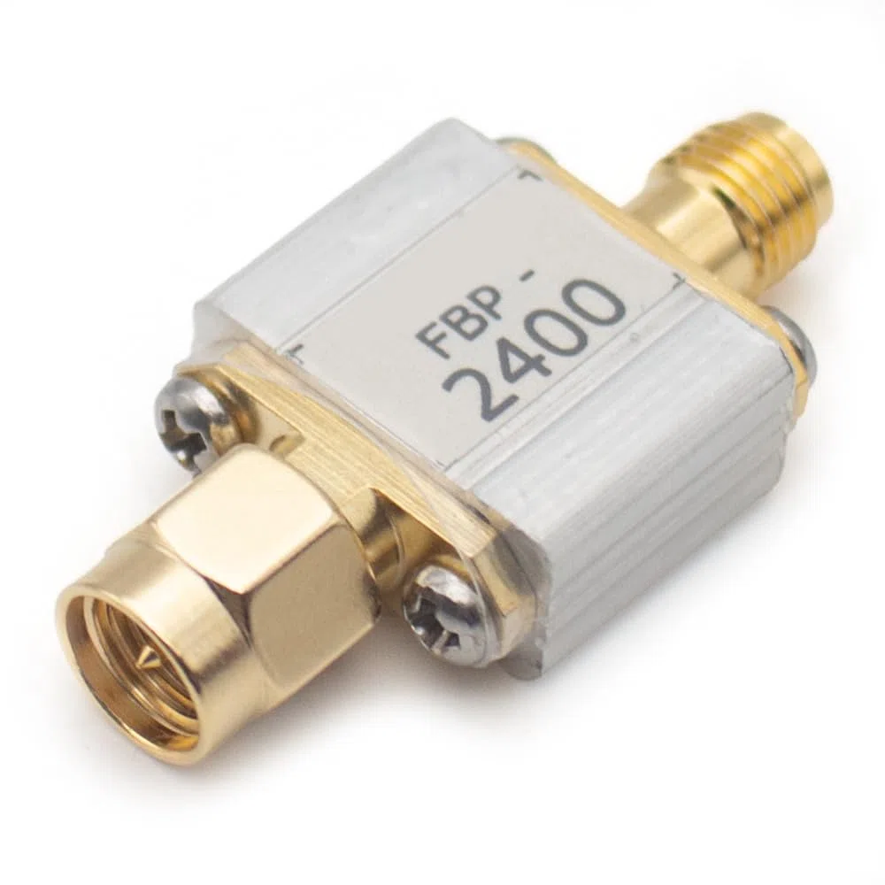 Filtre passe-bande 2,4 GHz 2450 MHz pour WiFi/Bluetooth/Zigbee anti-interférence, interface SMA