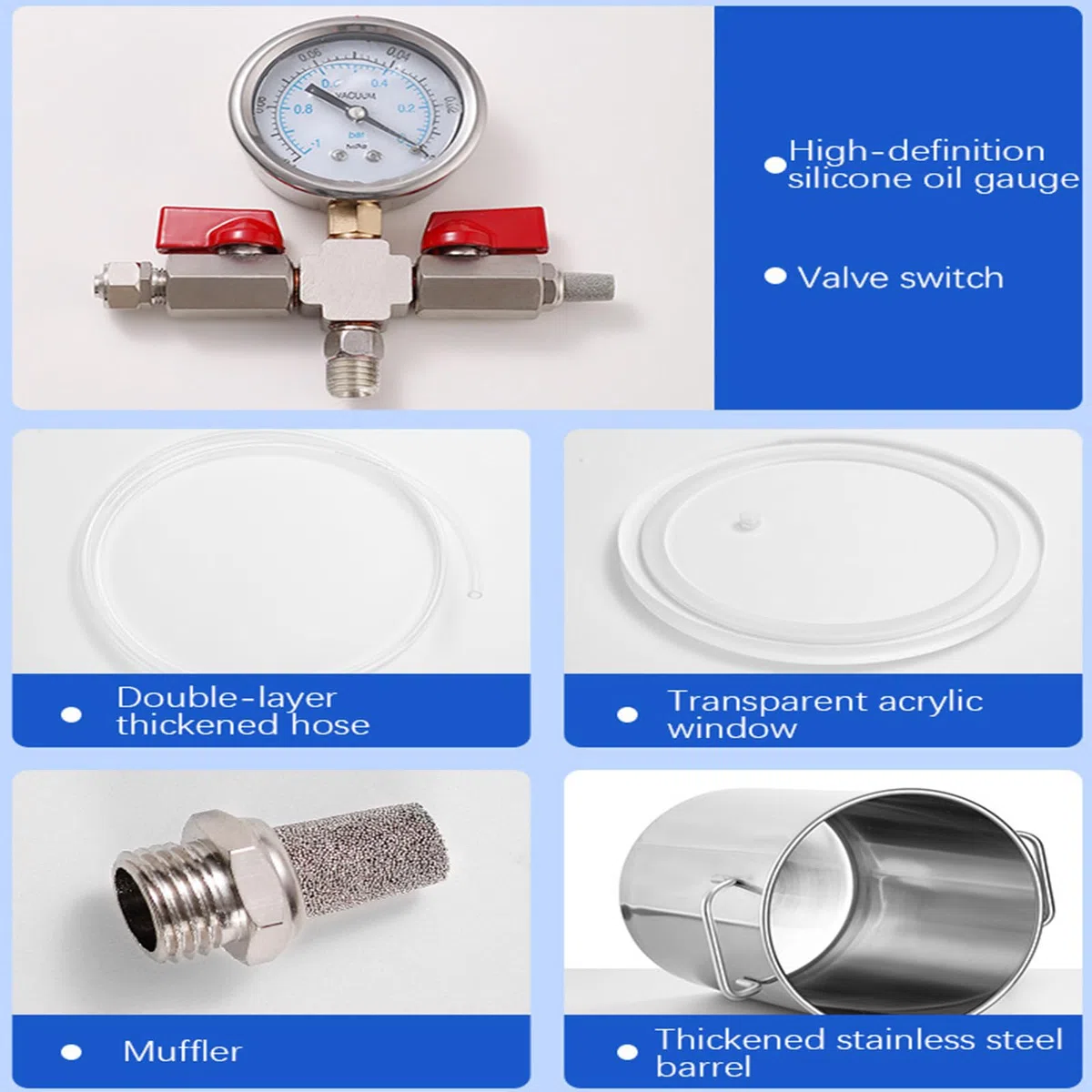 Kit de chambre sous vide en résine époxy pour démousser – Parfait pour les travaux manuels, les projets de bricolage et une utilisation professionnelle