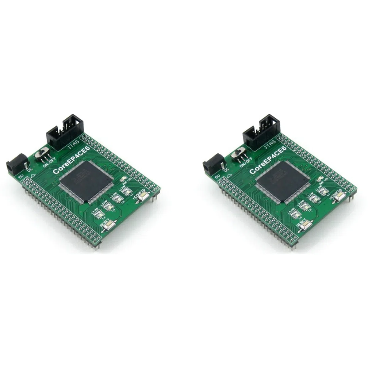 2X Carte Mère FPGA CoreEP4CE6, Dotée de la Puce EP4CE6E22C8N ALTERA Cyclone IV