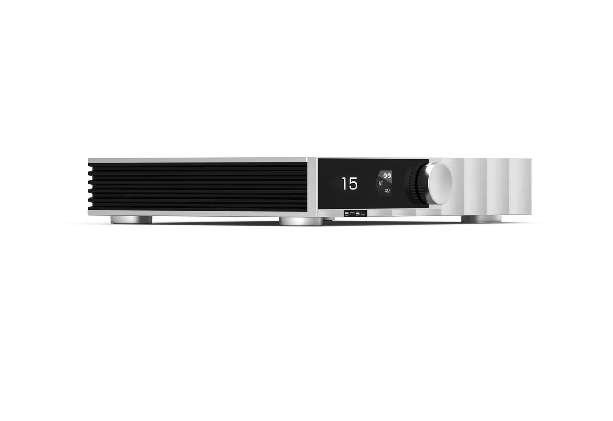 SMSL PA400 Amplificateur de puissance stéréo GaN 1MHz Amplificateur audio Hi-Fi avec entrées XLR/RCA, puce PGA2311 mode stéréo et mono pont pour systèmes audio domestiques Hi-Res AMP avec télécommande