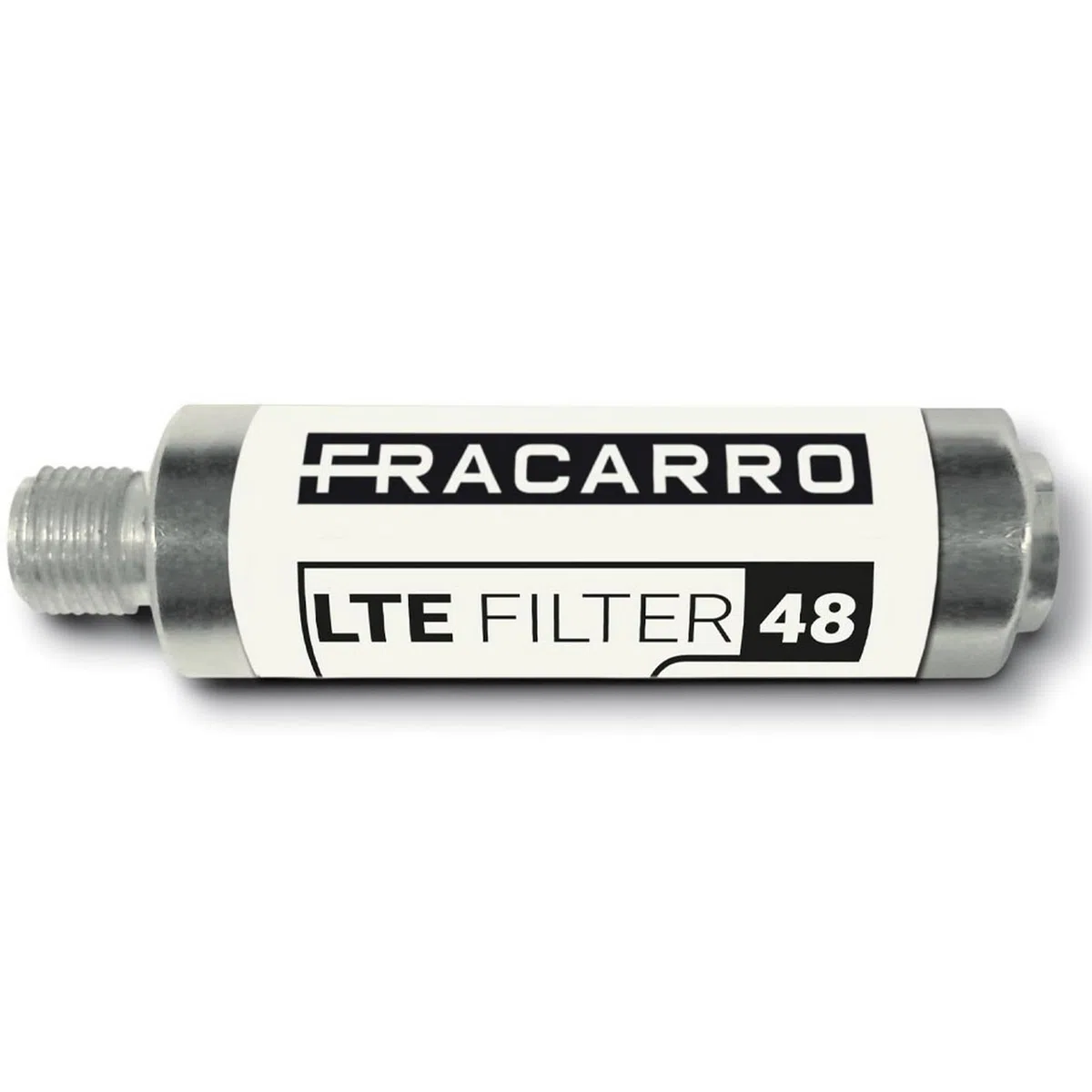FRACARRO Filtre 5G/4G LTE avec connecteurs F – Haute sélectivité, faible perte d'insertion, IP66 – Fréquence de coupure 694 MHz – Élimine les interférences extérieures/intérieures (LTE Filter 48)