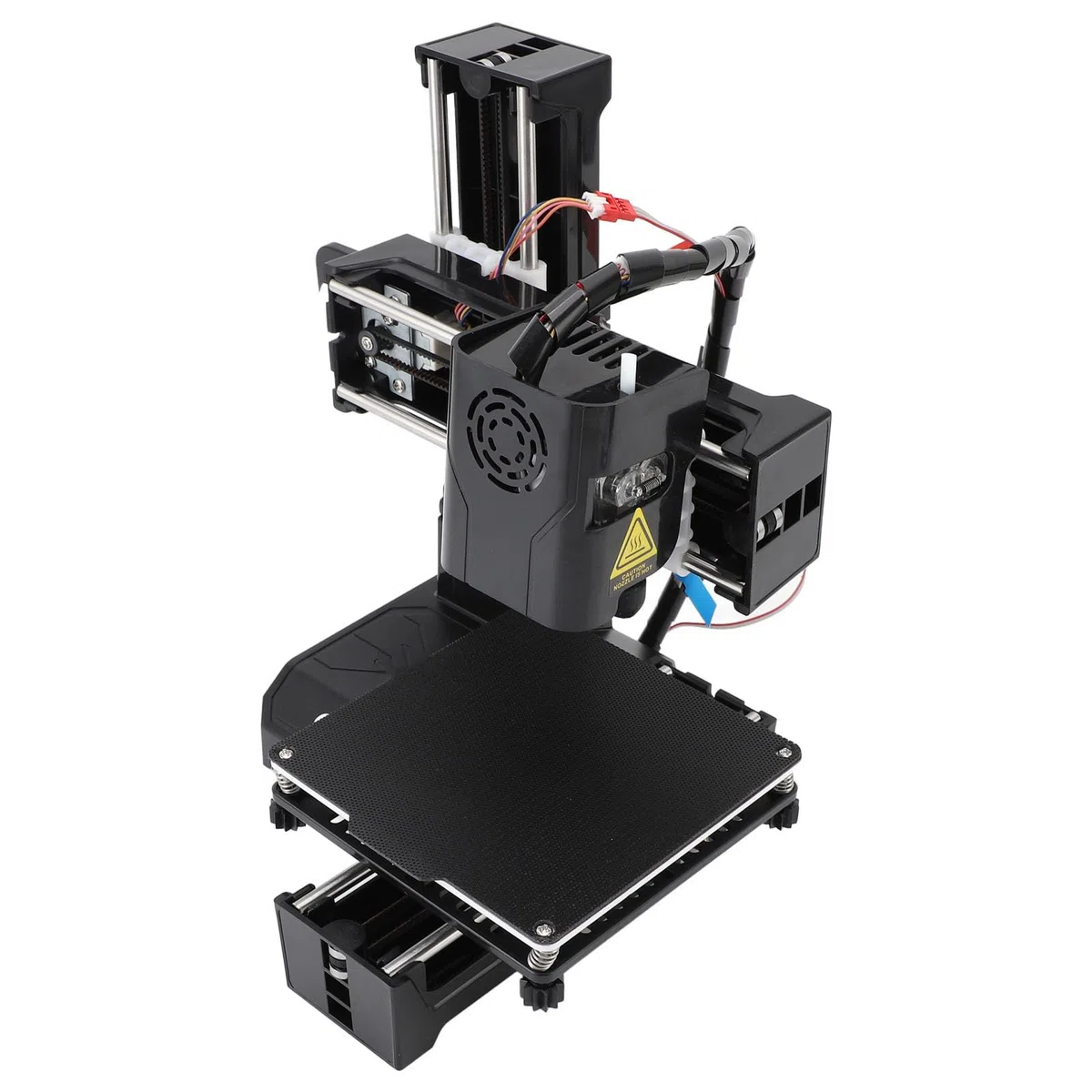 Imprimante 3D Cliquez sur Mini Machine d'impression de Bureau pour Les Enfants 100x100x100mm Taille d'impression Plateforme Amovible OneKey Printing, Léger, Portable et (Prise UE)