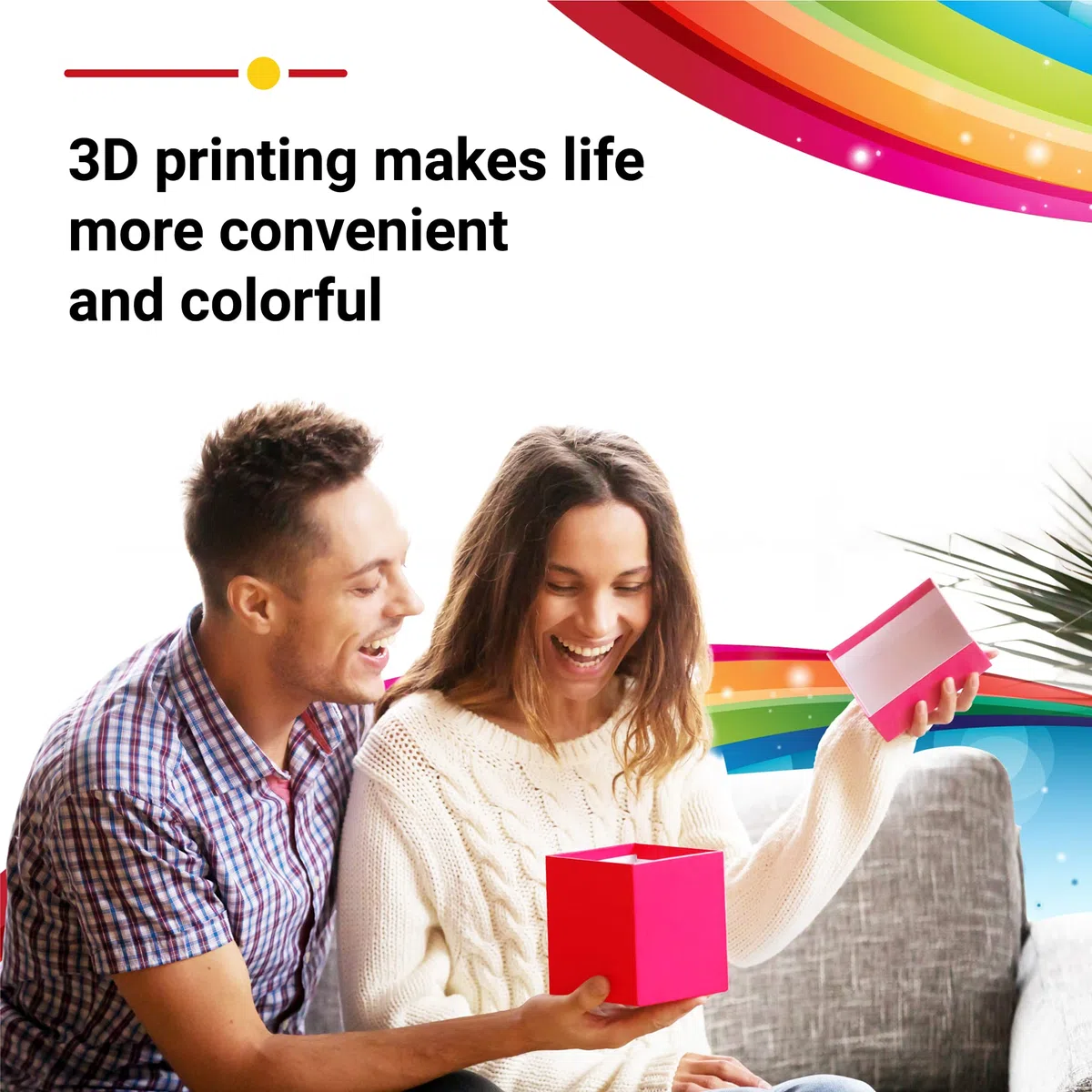 Filament PLA pour imprimante 3D de 1,75 mm avec précision dimensionnelle de +/- 0,02 mm, filament d'impression 3D prend en charge toutes les imprimantes FDM/FFF et stylos 3D, filament 3D