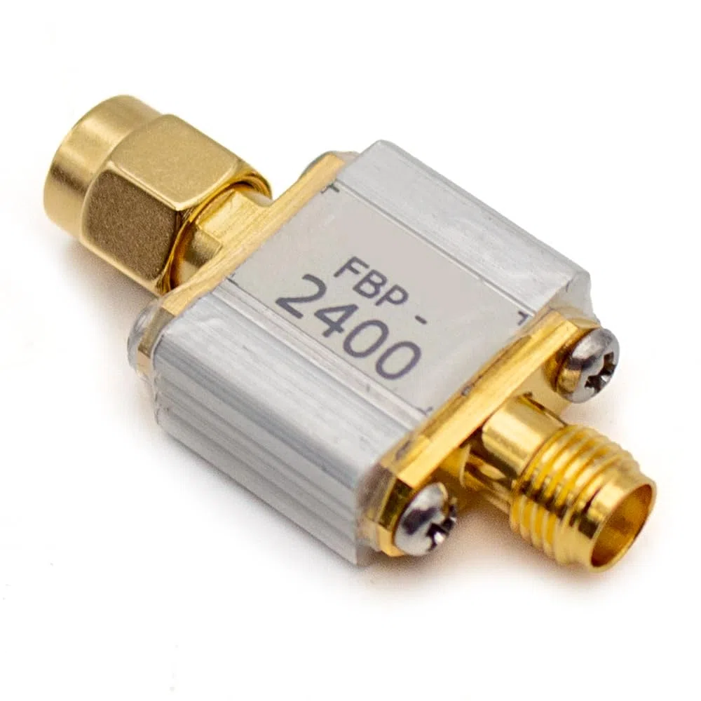 Filtre passe-bande 2,4 GHz 2450 MHz pour WiFi/Bluetooth/Zigbee anti-interférence, interface SMA