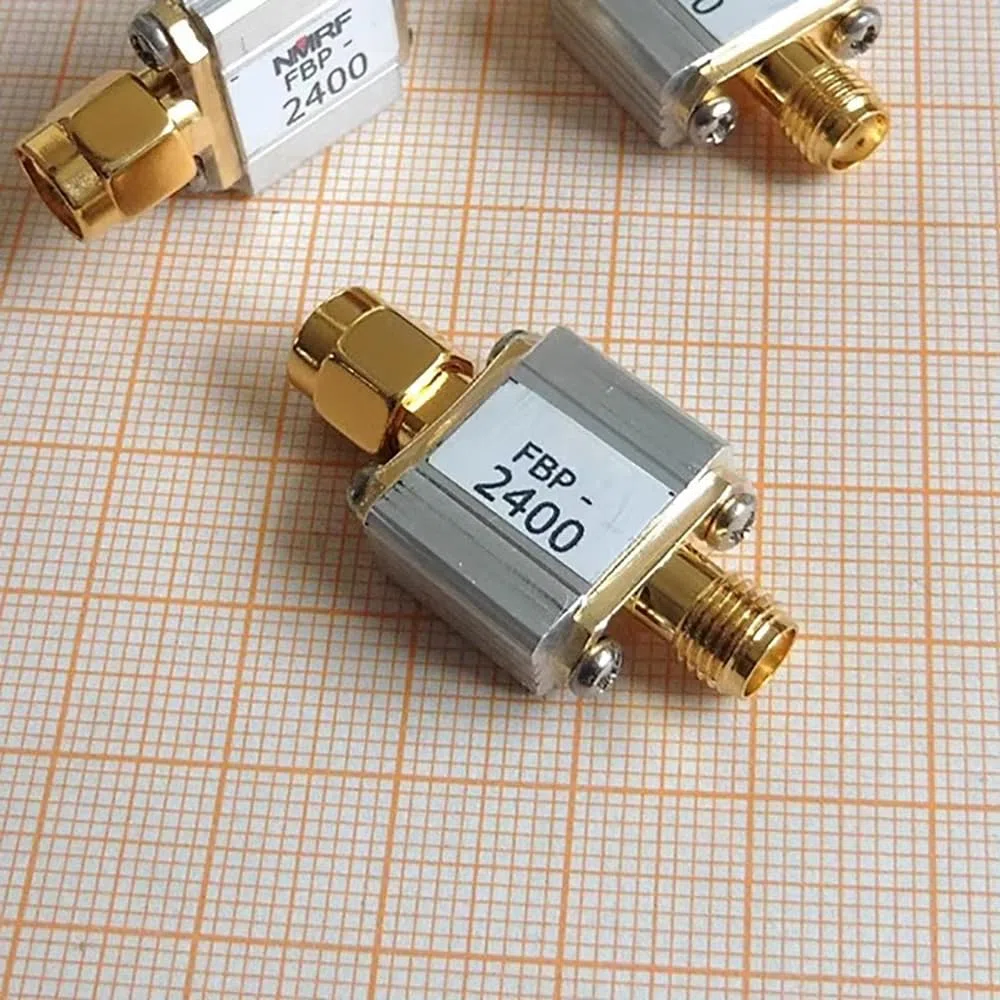 Filtre passe-bande 2,4 GHz 2450 MHz pour WiFi/Bluetooth/Zigbee anti-interférence, interface SMA