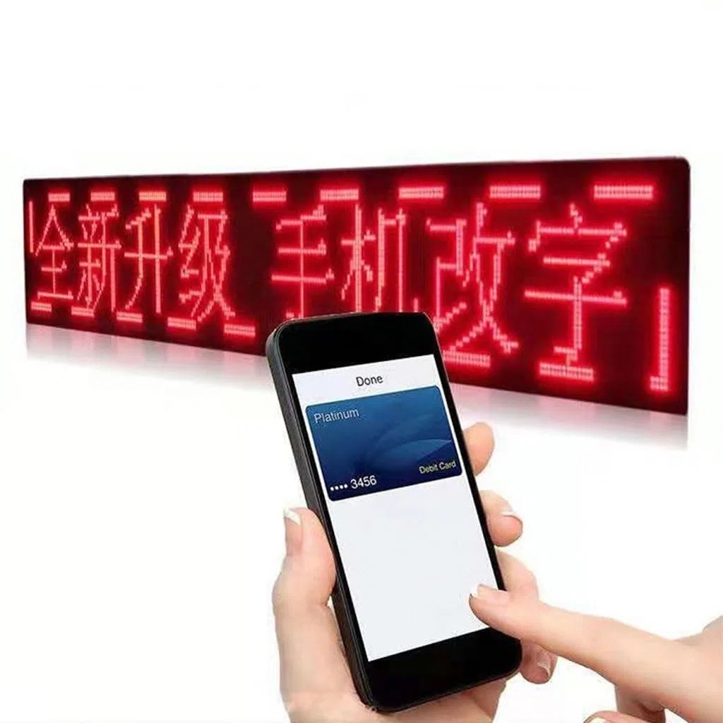 JSY Affichage Panneau d'intérieur défilant avec panneau d'affichage numérique LED programmable haute résolution P10 LED programmable (Size : 169 * 57cm)