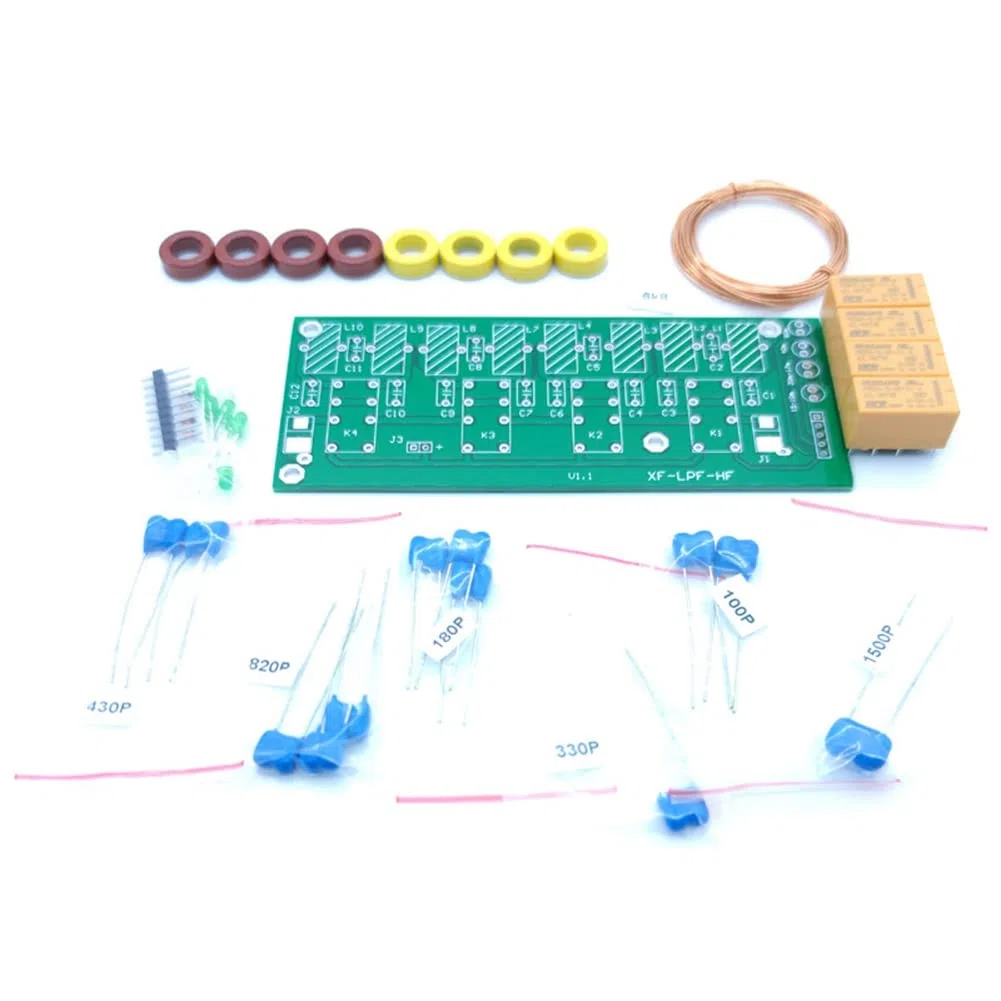 Filtre XF-HF 12V 100W HF Passe- Unité 3.5Mhz-30Mhz Kits DIY