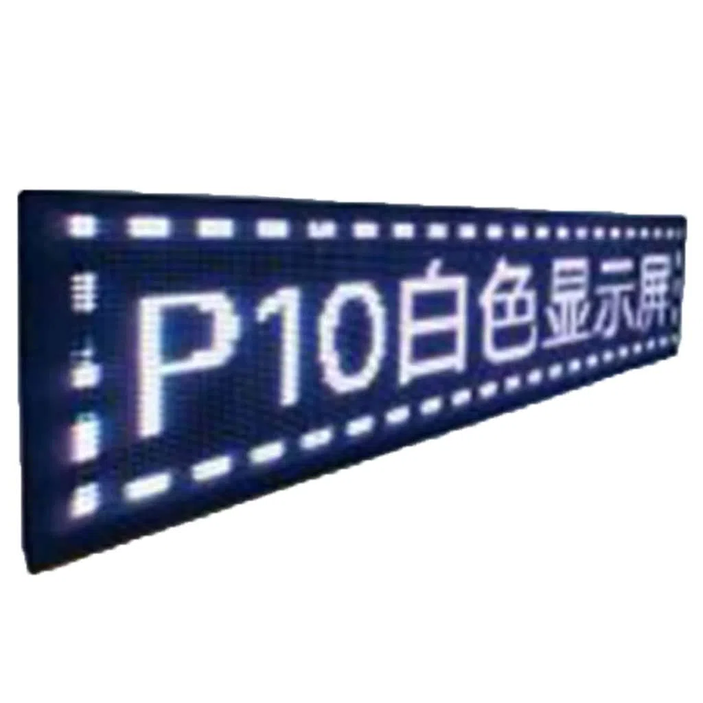 ZCX Panneau de message programmable d'affichage mené de défilement de signe de LED for le magasin, restaurant, barre LED Affichage de Signe (Color : Bianco, Size : 201 * 57cm)