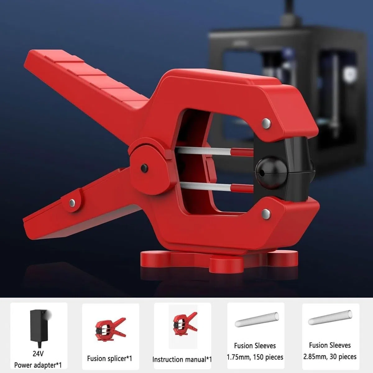 Pince à filament pour imprimante 3D avec chauffage rapide et minuterie réglable pour réparation et assemblage