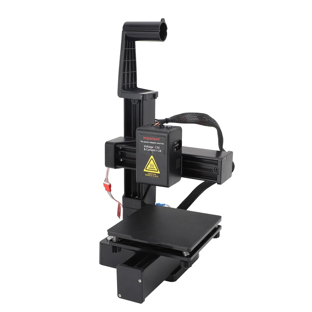 Kavolet Imprimante 3D à Multiplexage par Répartition de Fréquence, Machine d'impression 3D Compacte à Chauffage Rapide de Haute Précision pour L'éducation, Conçue pour Les (Prise UE)