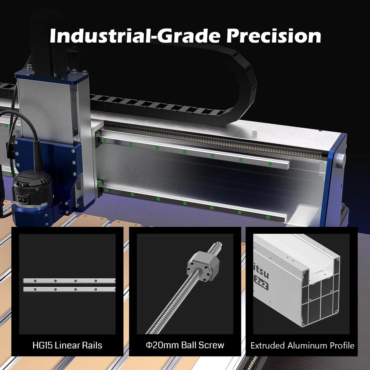 Genmitsu PROVerXL 2x2 Routeur CNC+ Module de contrôleur
